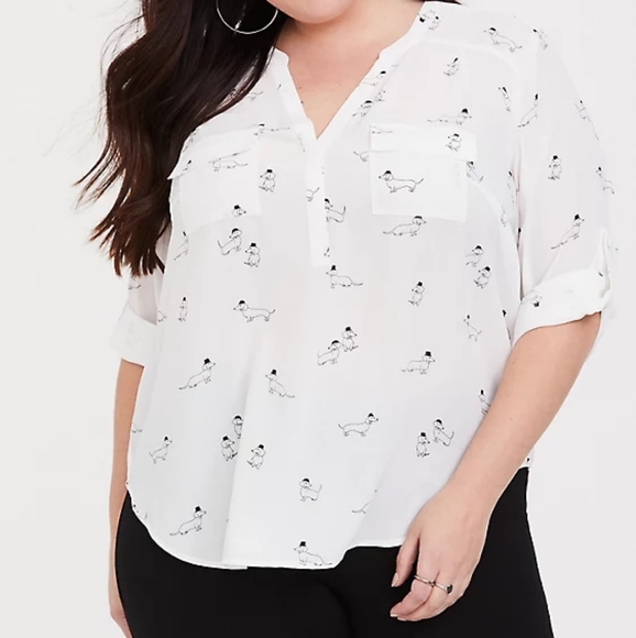 Torrid dachshund shirt Clearance